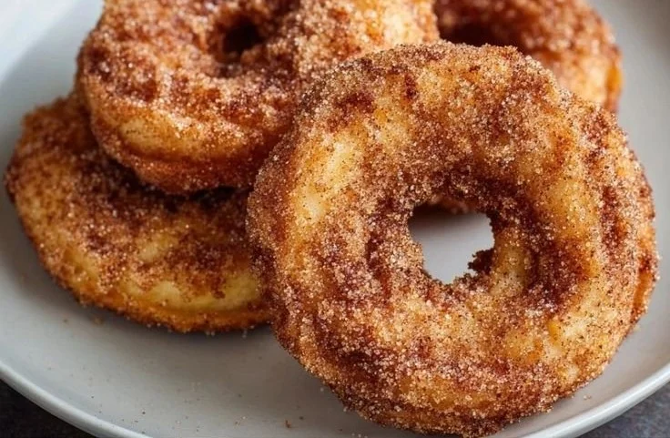 Air Fryer Cinnamon Apple Rings