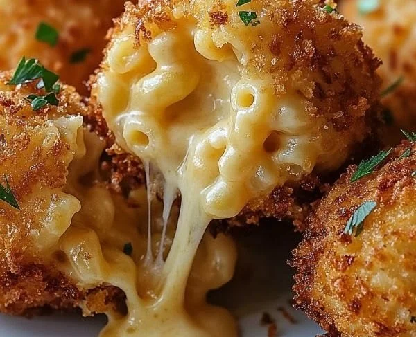 Air Fryer Fried Macaroni and Cheese Balls