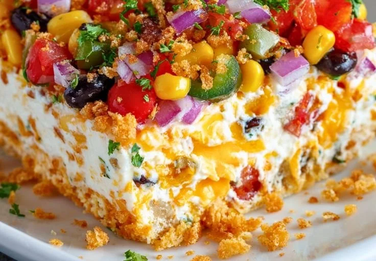 Cowboy Caviar Jalapeno Popper Cheese Log