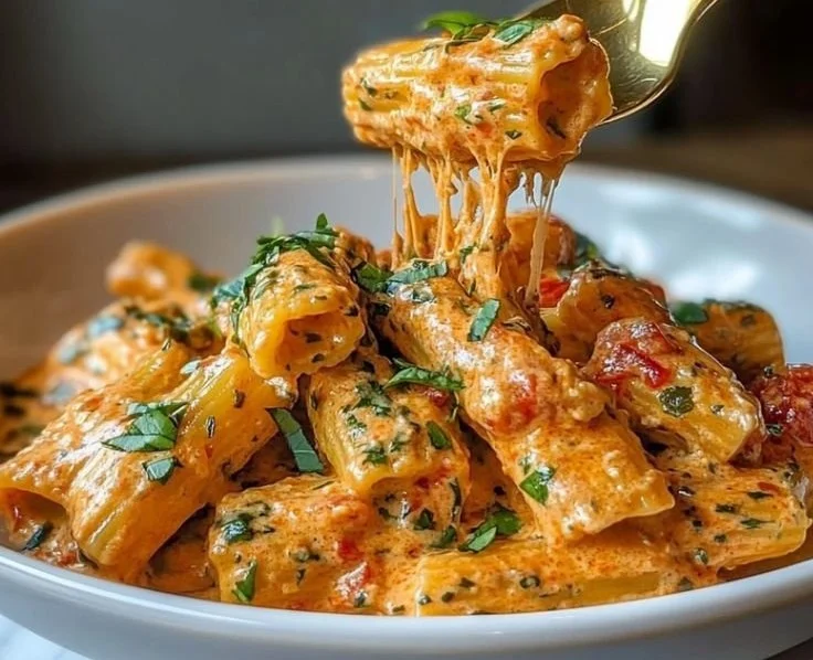Creamy Tomato Garlic Pasta