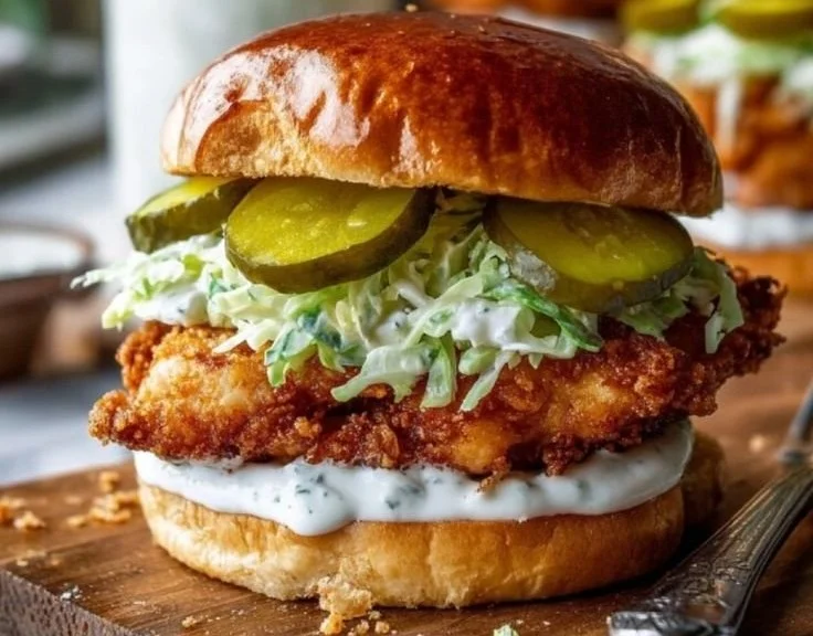 Crispy Dill Chicken Sandwich Recipe
