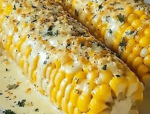 Garlic Parmesan Corn on the Cob