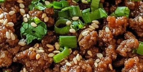 Korean Ground Beef Bowl