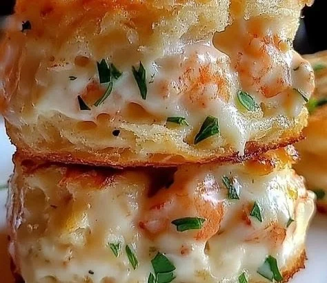 Shrimp Crab Biscuit Melts